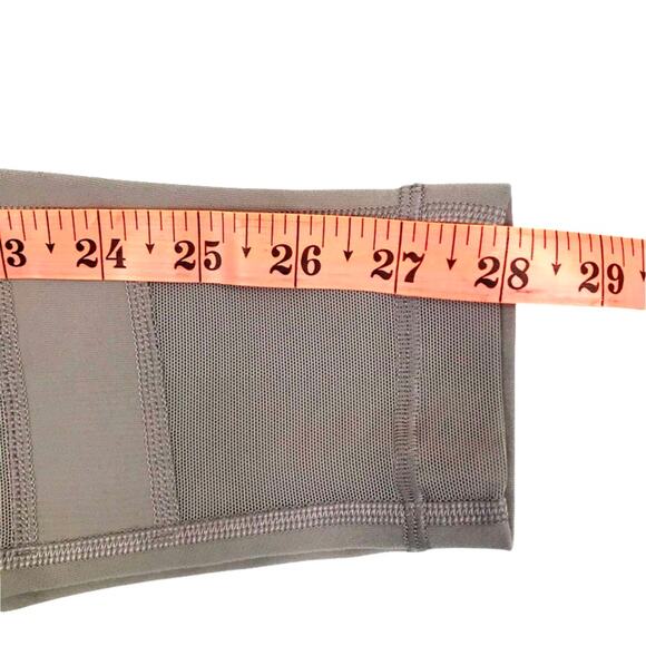 LULULEMON Wunder Under Pant High-Rise Mesh 28" Sz 4 Gray Yoga Special Edition - Picture 11 of 11